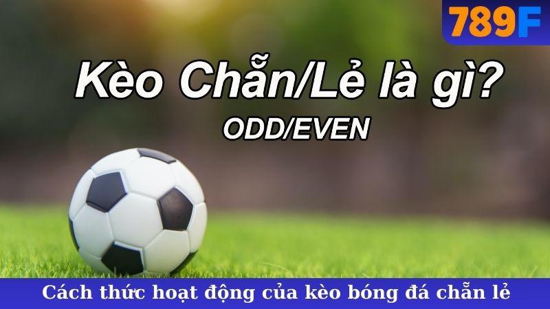 Cách thức hoạt động của kèo bóng đá chẵn lẻ
